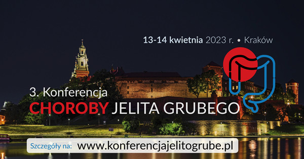 3. Konferencja Choroby jelita grubego, Premier Kraków Hotel, Kraków, 13-14 kwietnia 2023r